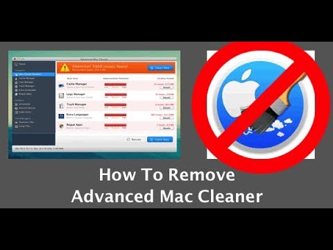 advanced mac cleaner virus entfernen